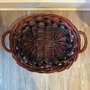 Large Dark Brown Basket